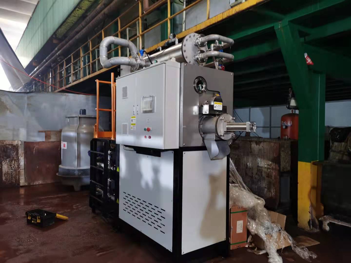 阿瓦提县湖北宜昌ZQ-JJ-1T 废液低温结晶减量设备树脂废水案例